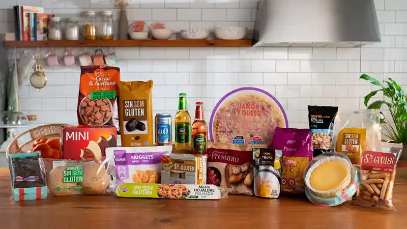 Produtos sem gluten da Mercadona