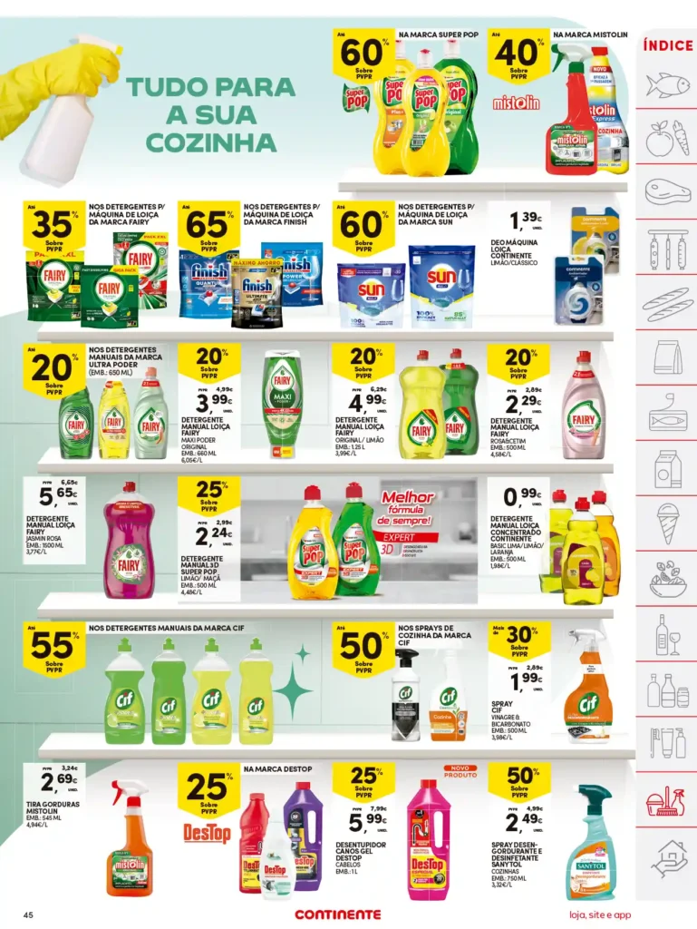 Folheto Continente 18 a 24 Fevereiro 2025 - Página 45