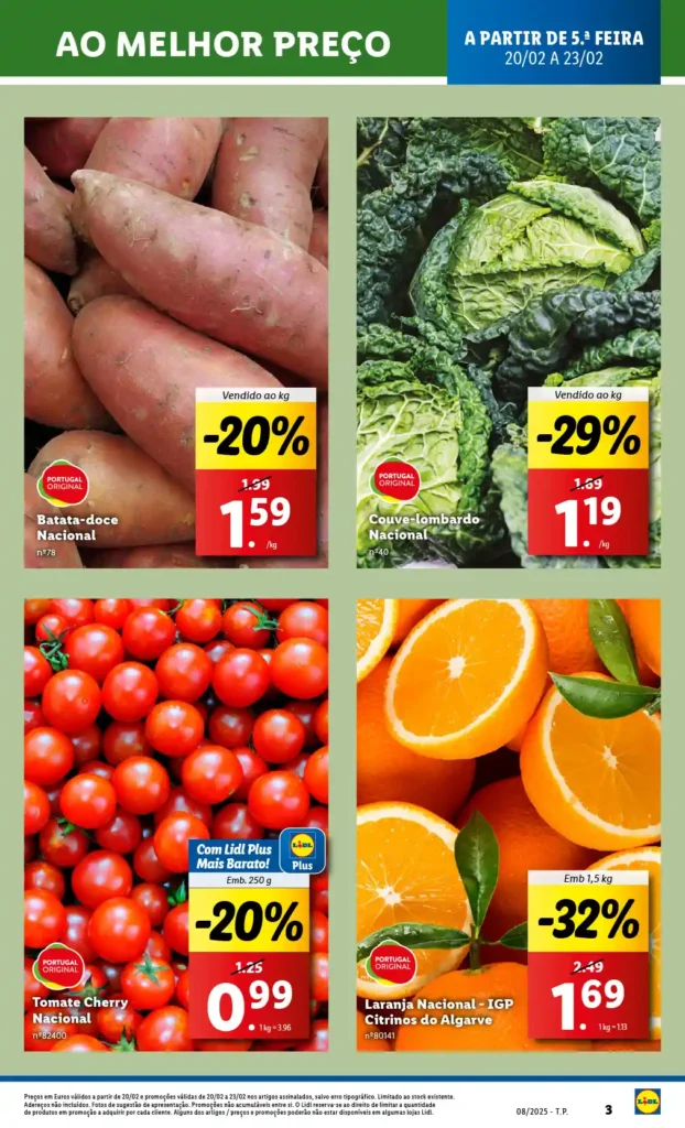 Folheto Lidl 20 a 26 Fevereiro 2025 - Página 03