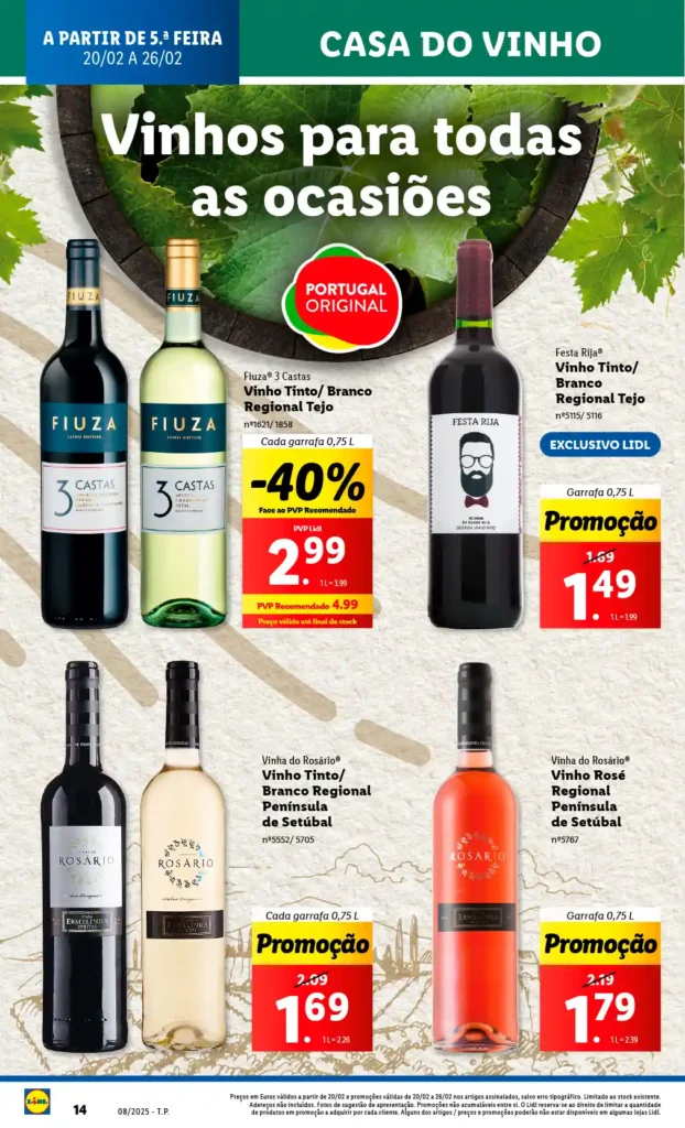 Folheto Lidl 20 a 26 Fevereiro 2025 - Página 14