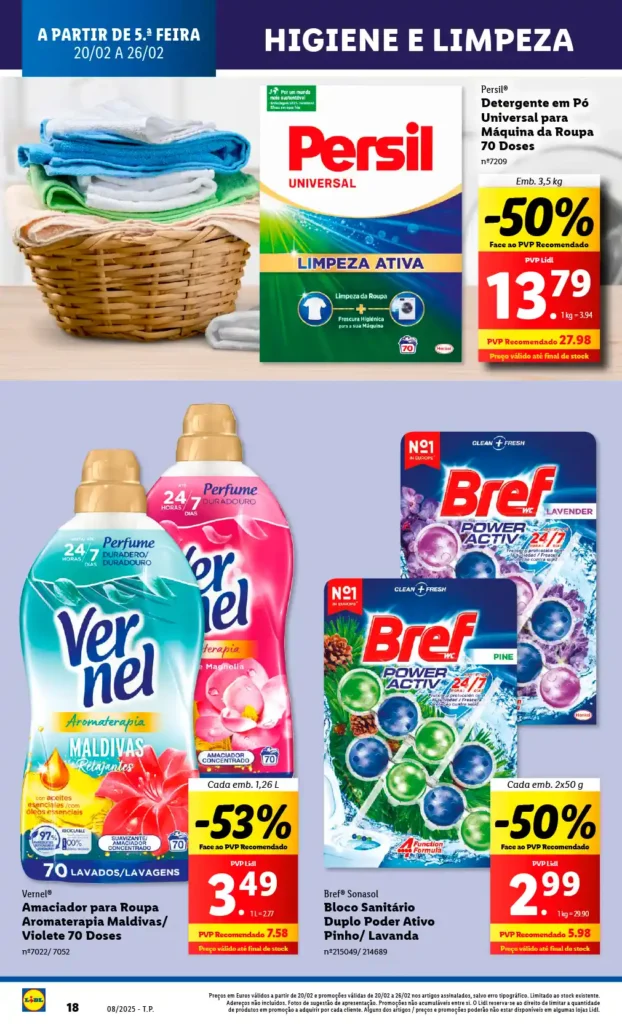 Folheto Lidl 20 a 26 Fevereiro 2025 - Página 18