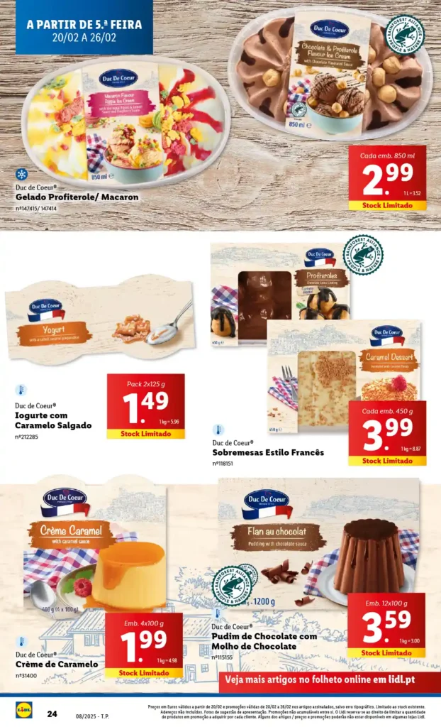 Folheto Lidl 20 a 26 Fevereiro 2025 - Página 24