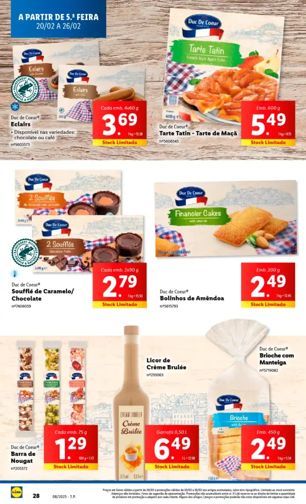 Folheto Lidl 20 a 26 Fevereiro 2025 - Página 28