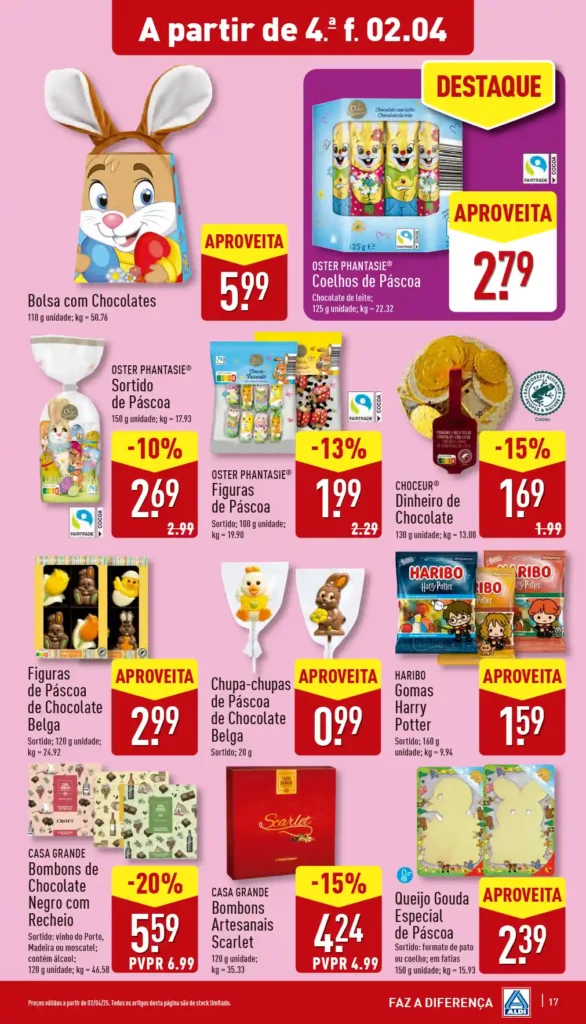 Folheto Aldi 2 a 8 de Abril de 2025 - Página 17