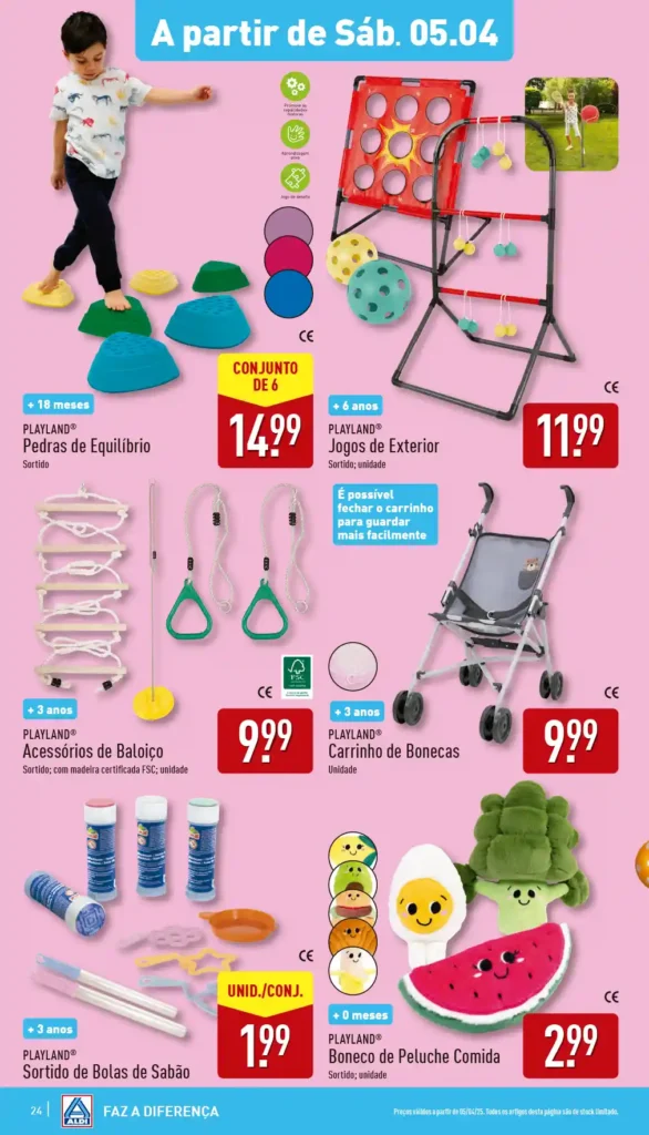Folheto Aldi 2 a 8 de Abril de 2025 - Página 24