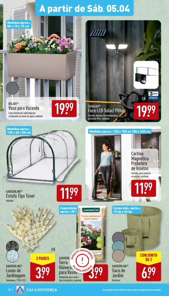 Folheto Aldi 2 a 8 de Abril de 2025 - Página 28