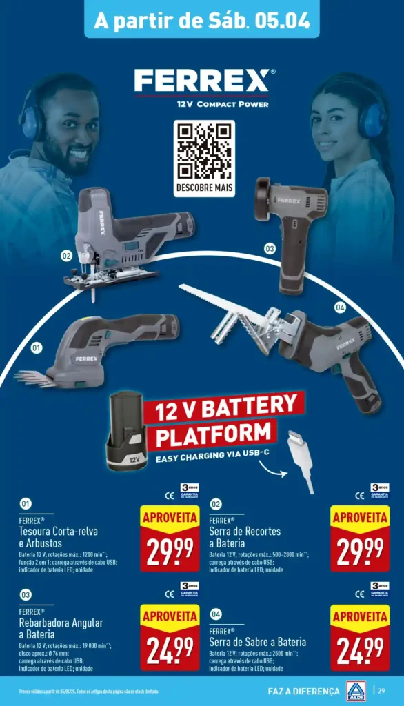 Folheto Aldi 2 a 8 de Abril de 2025 - Página 29