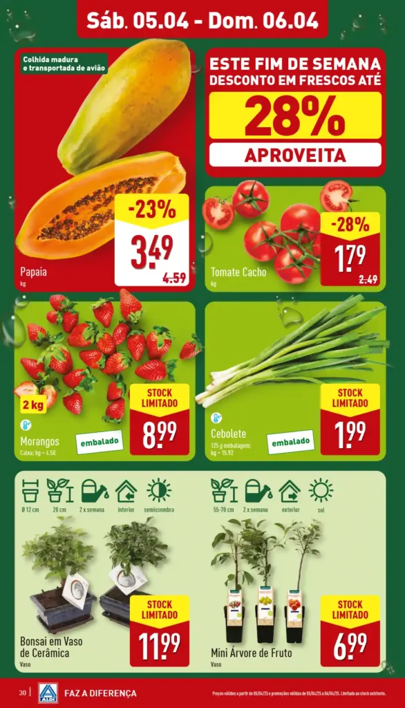Folheto Aldi 2 a 8 de Abril de 2025 - Página 30