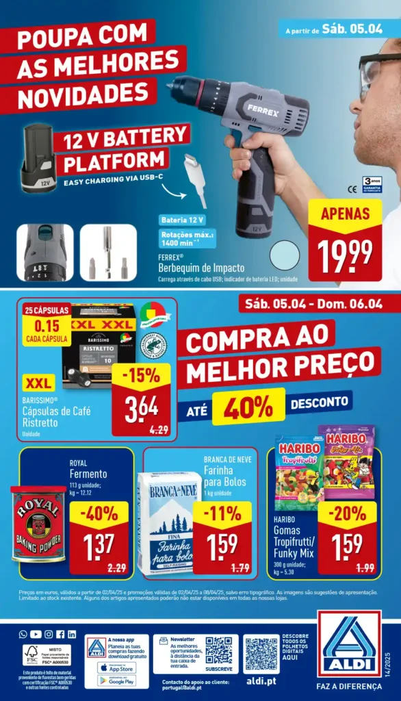 Folheto Aldi 2 a 8 de Abril de 2025 - Página 36