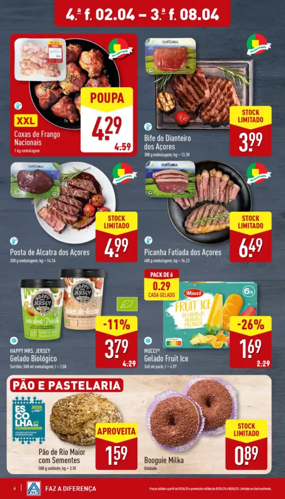 Folheto Aldi 2 a 8 de Abril de 2025 - Página 4