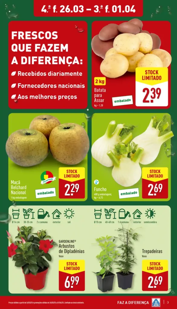 Folheto Aldi 26 de Março a 1 de Abril de 2025 - Página 03