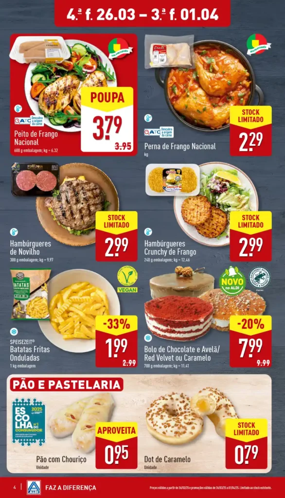 Folheto Aldi 26 de Março a 1 de Abril de 2025 - Página 04