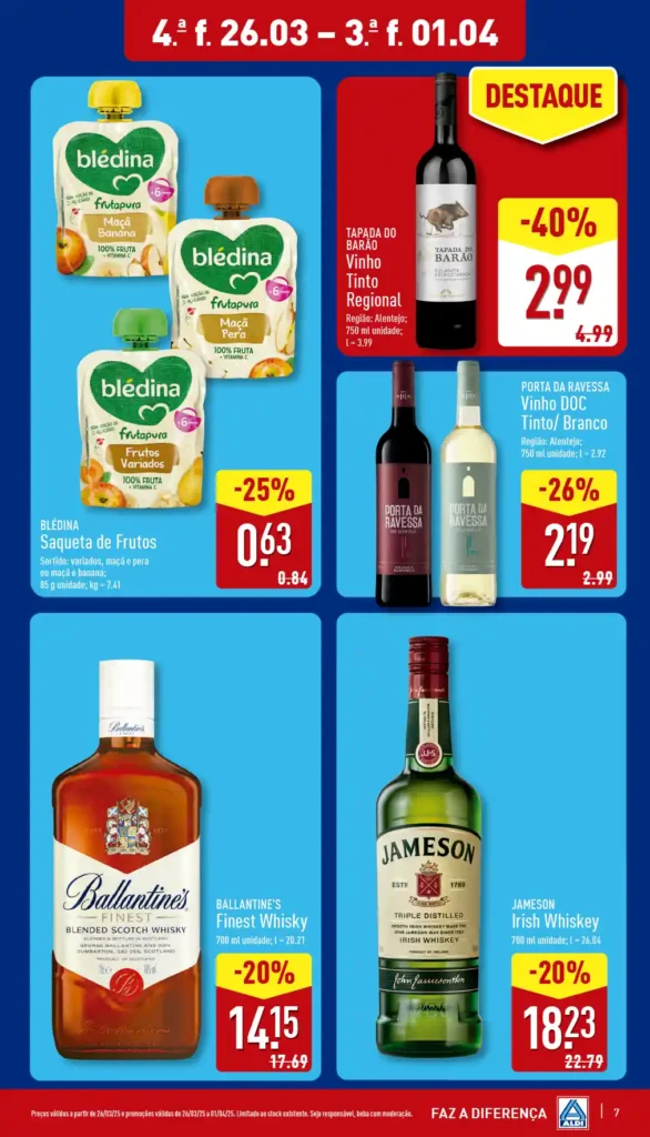 Folheto Aldi 26 de Março a 1 de Abril de 2025 - Página 07