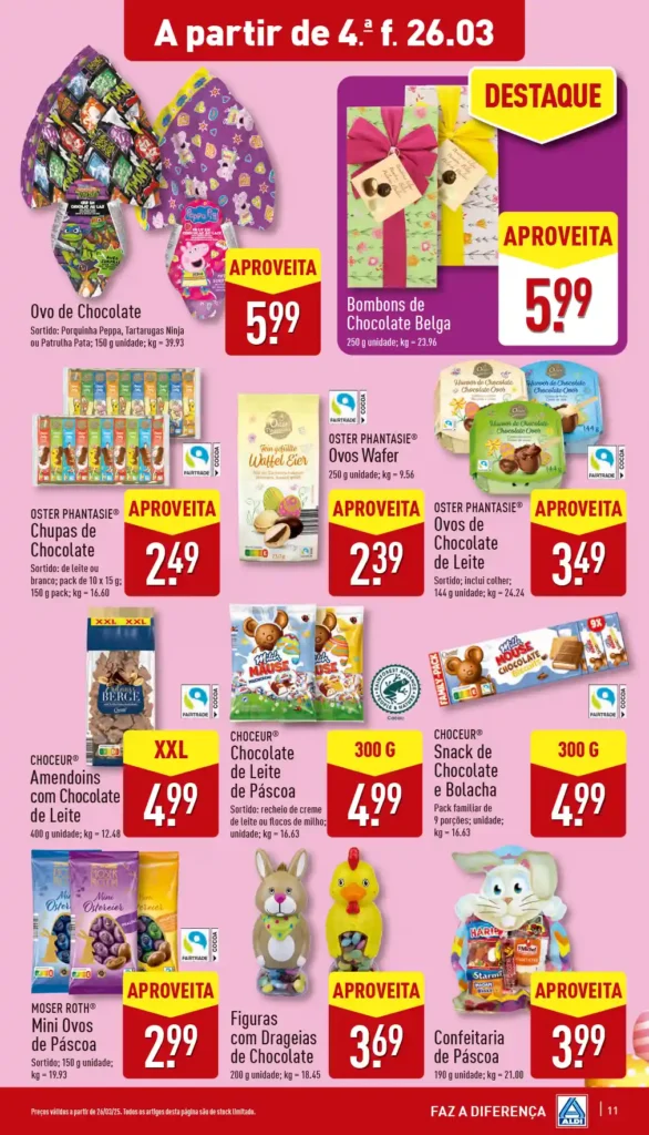 Folheto Aldi 26 de Março a 1 de Abril de 2025 - Página 11