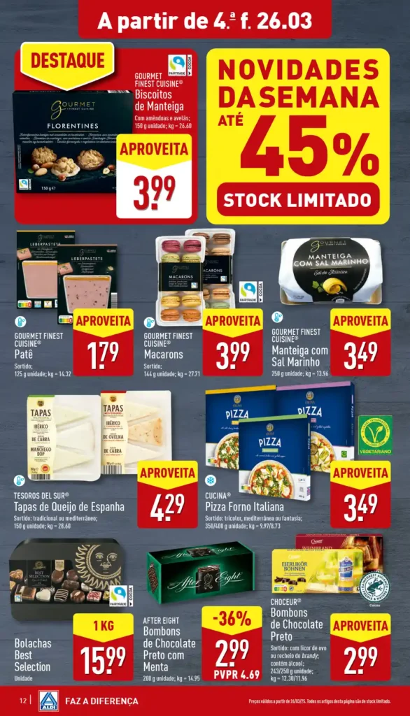 Folheto Aldi 26 de Março a 1 de Abril de 2025 - Página 12