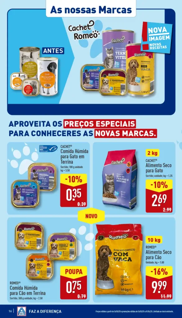 Folheto Aldi 26 de Março a 1 de Abril de 2025 - Página 16
