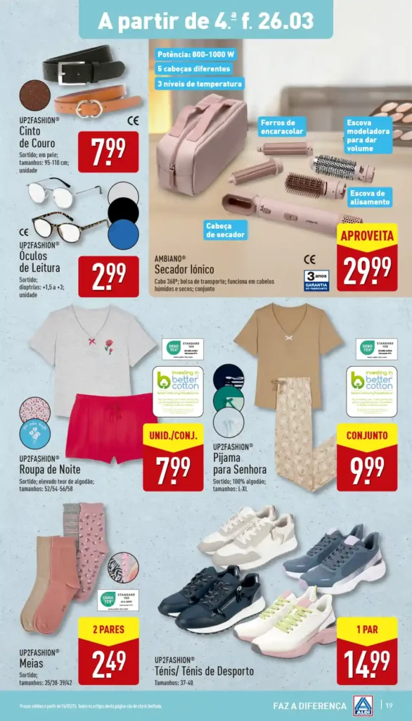 Folheto Aldi 26 de Março a 1 de Abril de 2025 - Página 19