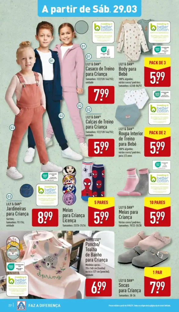 Folheto Aldi 26 de Março a 1 de Abril de 2025 - Página 22