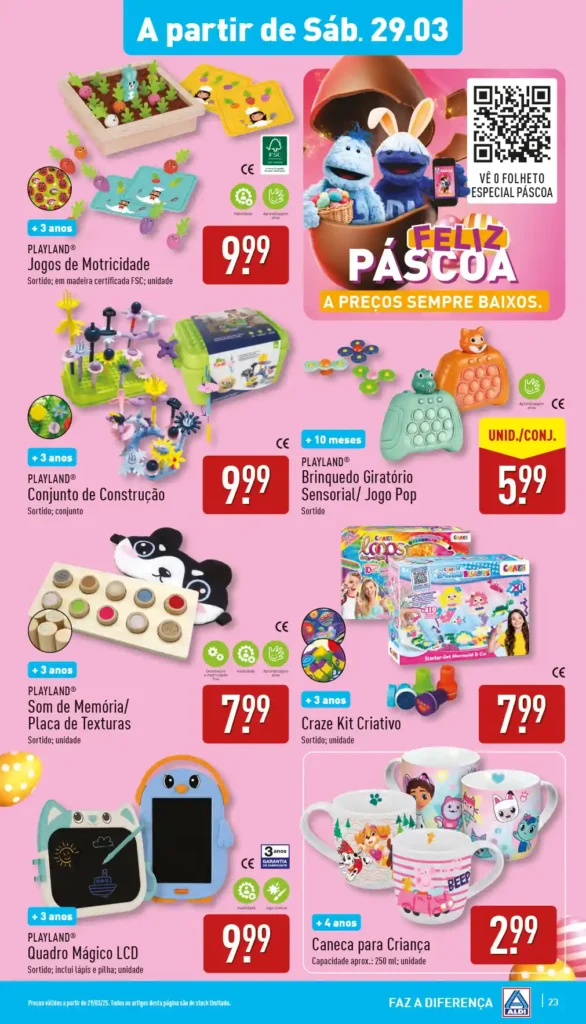 Folheto Aldi 26 de Março a 1 de Abril de 2025 - Página 23