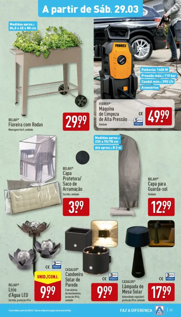 Folheto Aldi 26 de Março a 1 de Abril de 2025 - Página 27