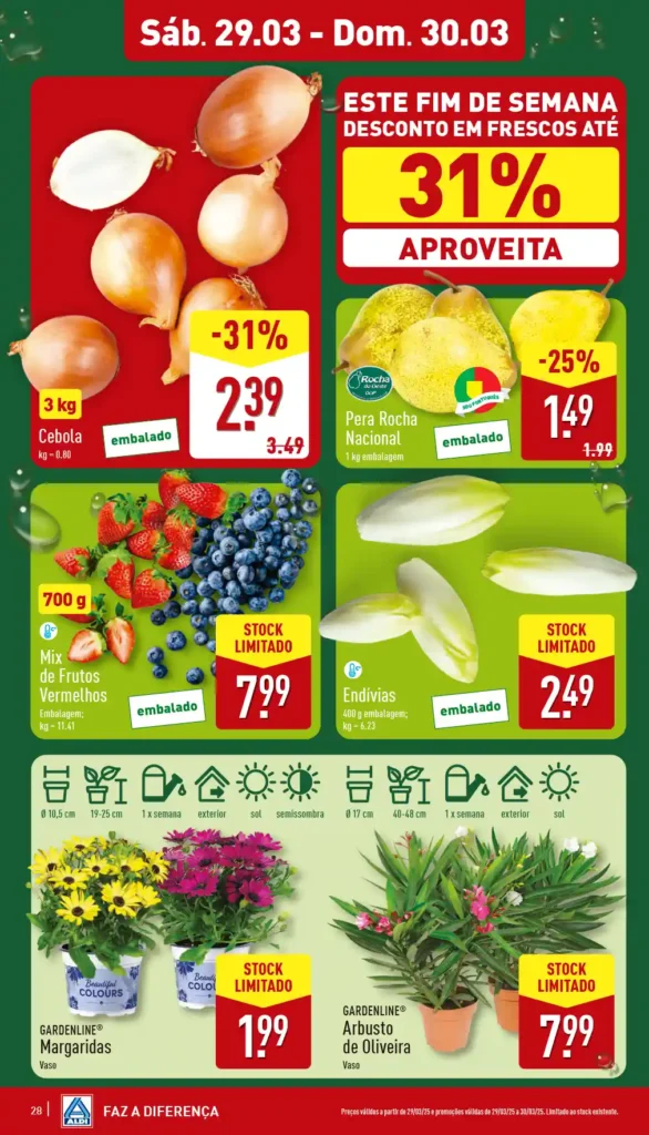 Folheto Aldi 26 de Março a 1 de Abril de 2025 - Página 28