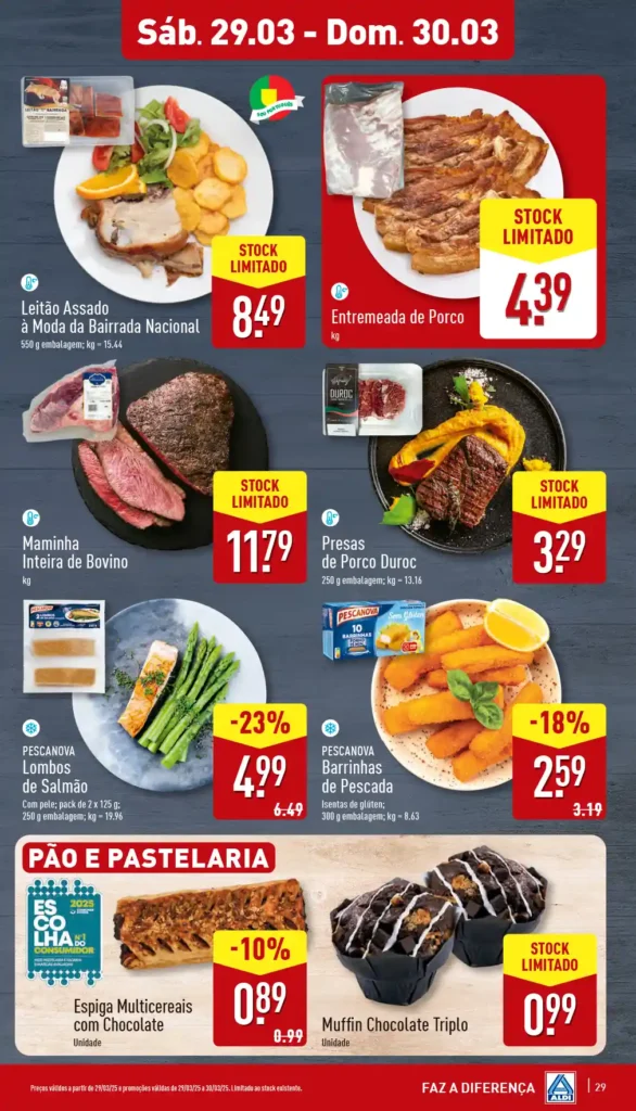 Folheto Aldi 26 de Março a 1 de Abril de 2025 - Página 29