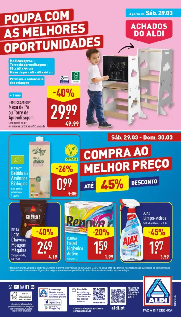 Folheto Aldi 26 de Março a 1 de Abril de 2025 - Página 34
