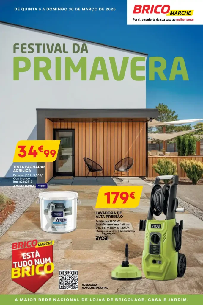 Folheto Bricomarché 6 a 30 de Março de 2025 - Página 1