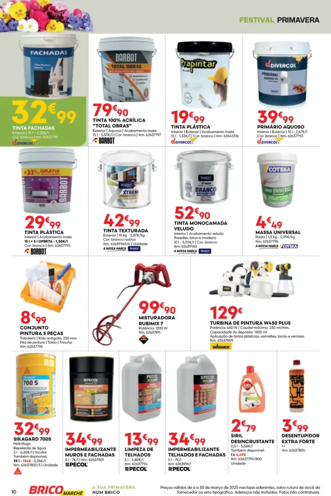 Folheto Bricomarché 6 a 30 de Março de 2025 - Página 10