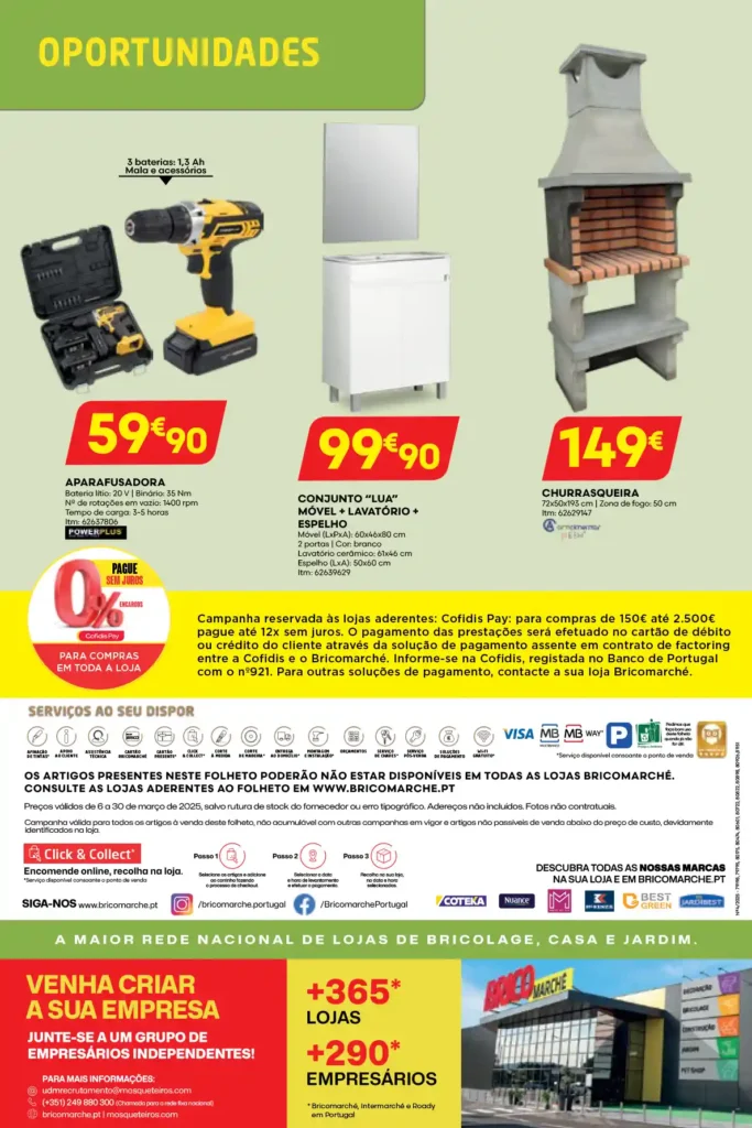Folheto Bricomarché 6 a 30 de Março de 2025 - Página 12