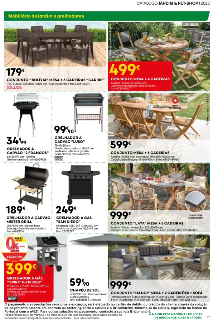 Folheto Bricomarché Jardim e Pet-Shop 20 de Março a 4 de Maio de 2025 - Página 17