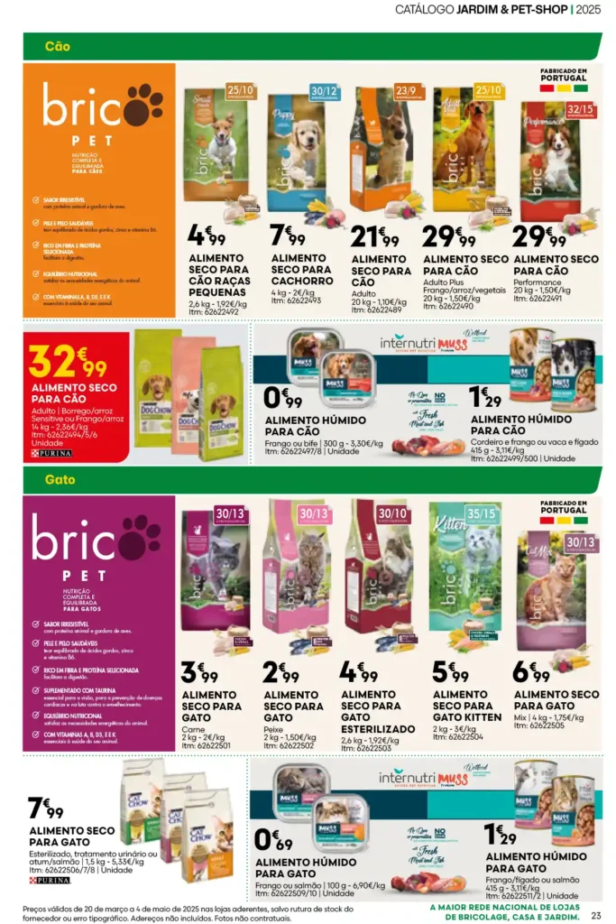 Folheto Bricomarché Jardim e Pet-Shop 20 de Março a 4 de Maio de 2025 - Página 23