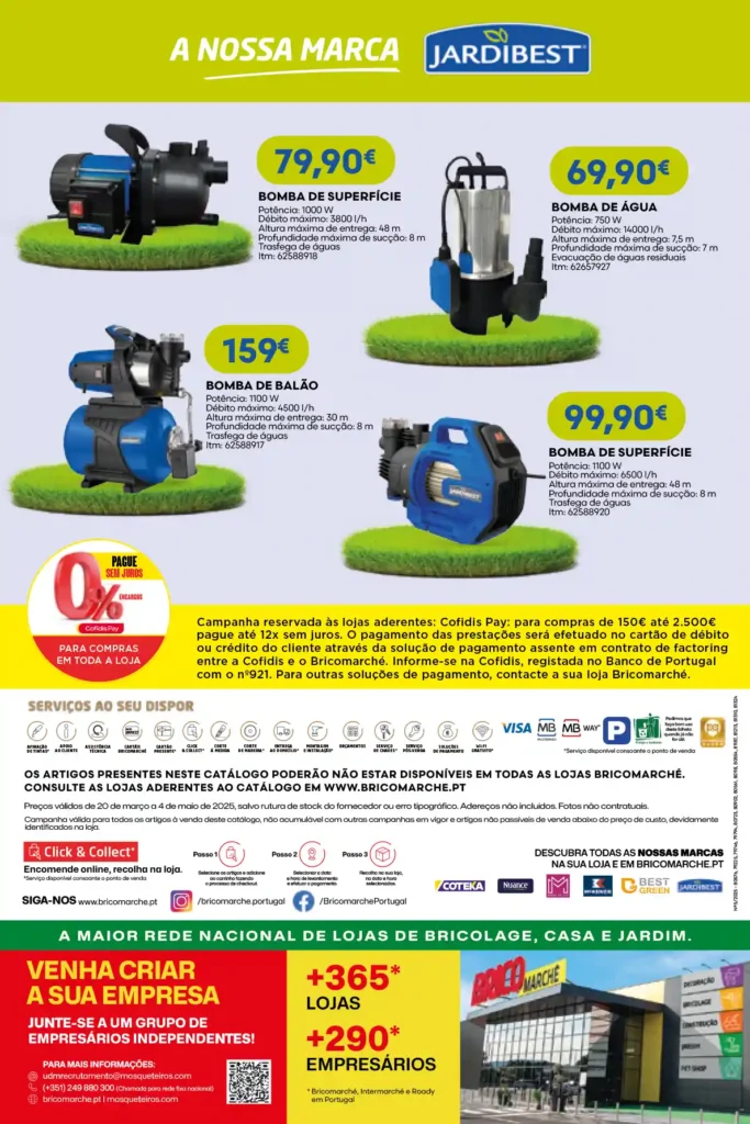 Folheto Bricomarché Jardim e Pet-Shop 20 de Março a 4 de Maio de 2025 - Página 24