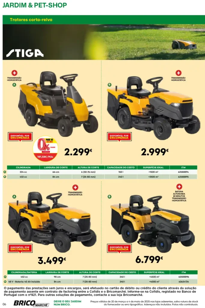 Folheto Bricomarché Jardim e Pet-Shop 20 de Março a 4 de Maio de 2025 - Página 6