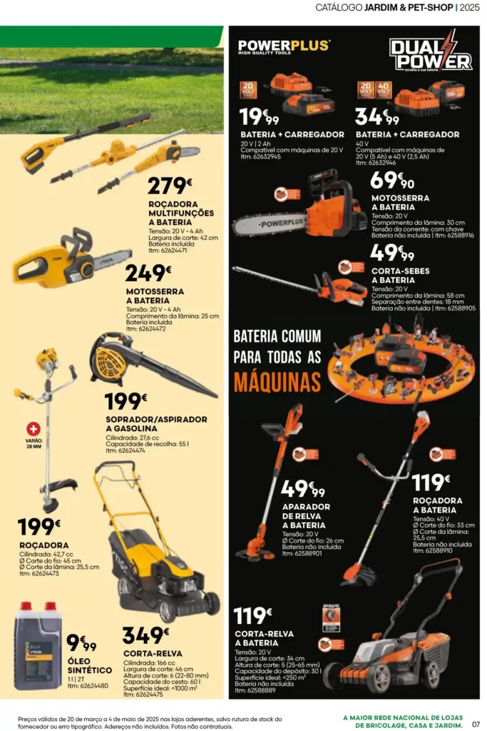 Folheto Bricomarché Jardim e Pet-Shop 20 de Março a 4 de Maio de 2025 - Página 7