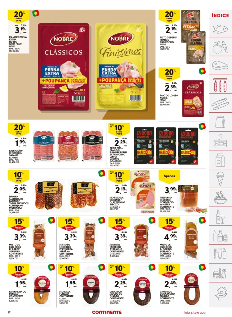 Folheto Continente 18 a 24 de Março de 2025 - Página 17