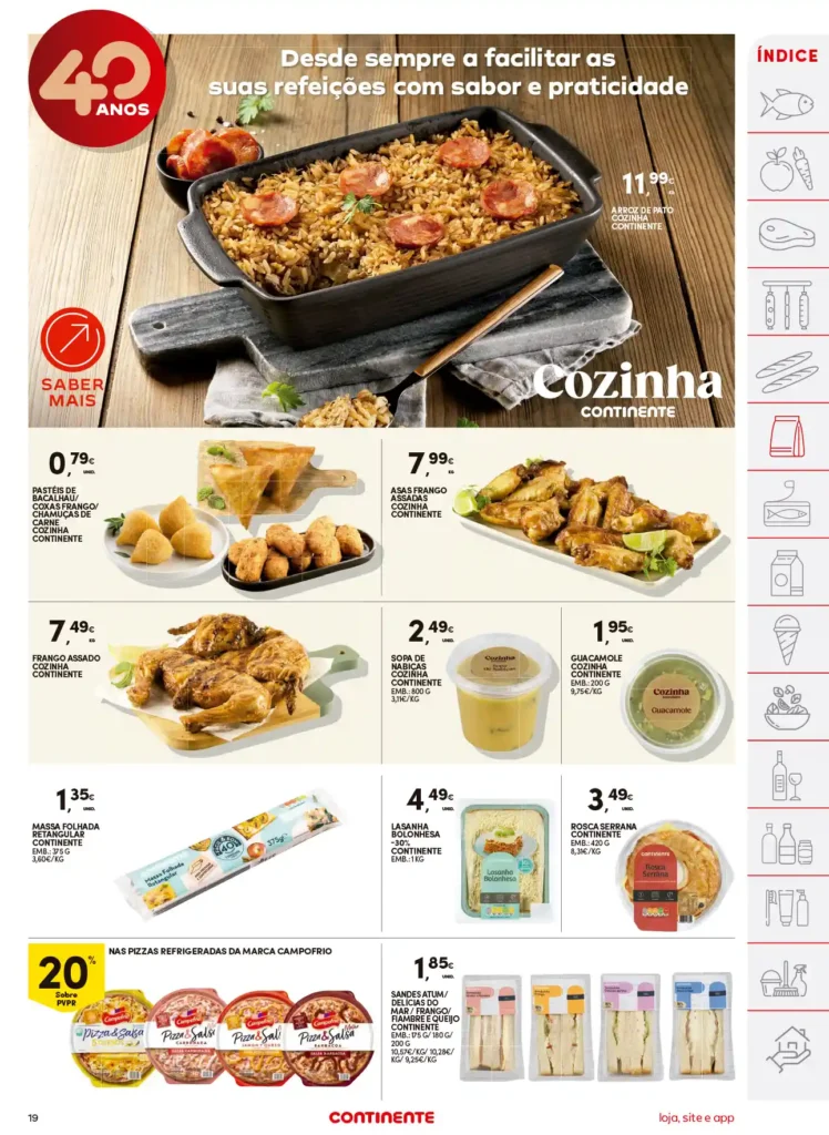 Folheto Continente 18 a 24 de Março de 2025 - Página 19