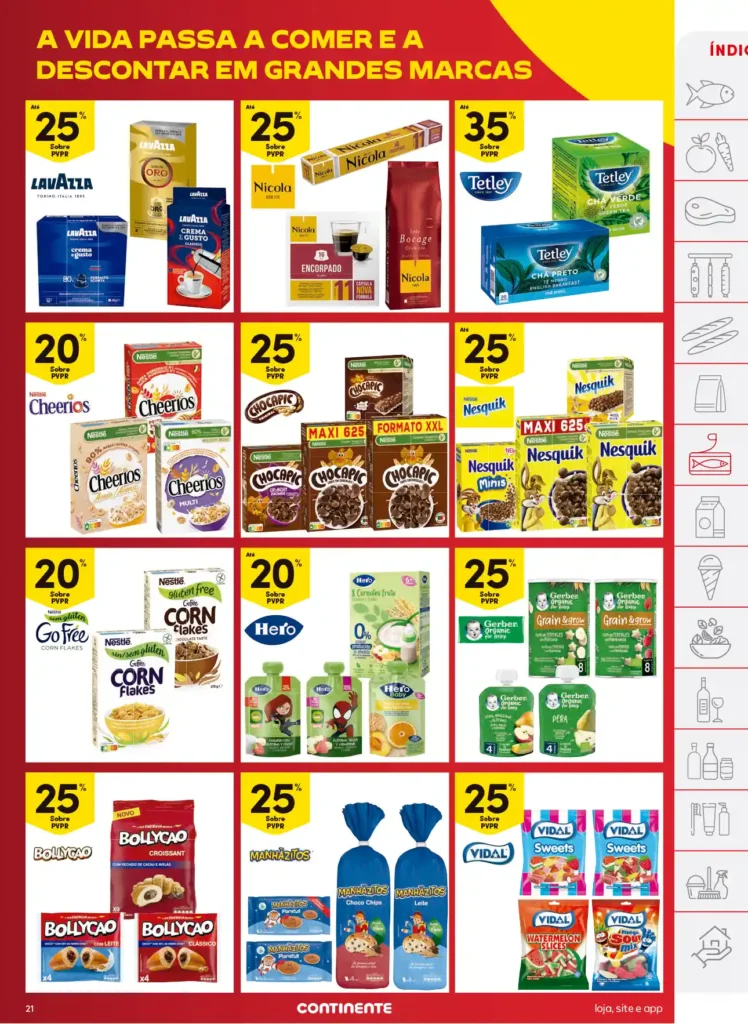 Folheto Continente 18 a 24 de Março de 2025 - Página 21