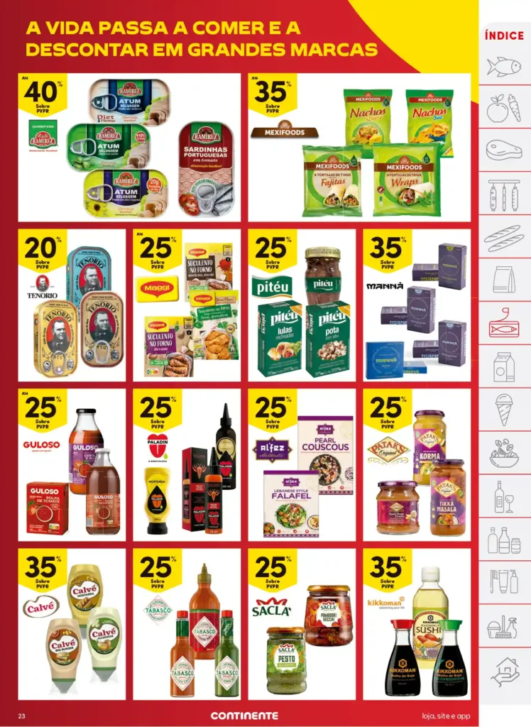 Folheto Continente 18 a 24 de Março de 2025 - Página 23