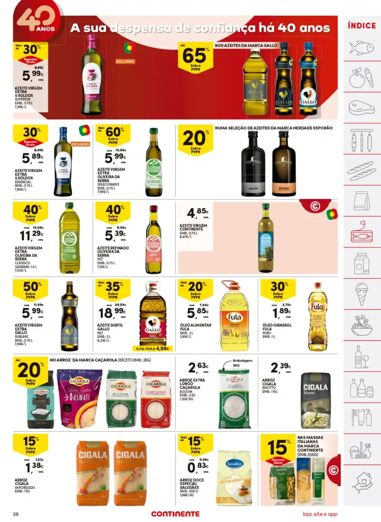 Folheto Continente 18 a 24 de Março de 2025 - Página 29