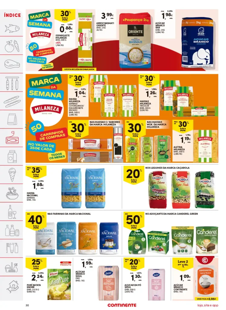 Folheto Continente 18 a 24 de Março de 2025 - Página 30