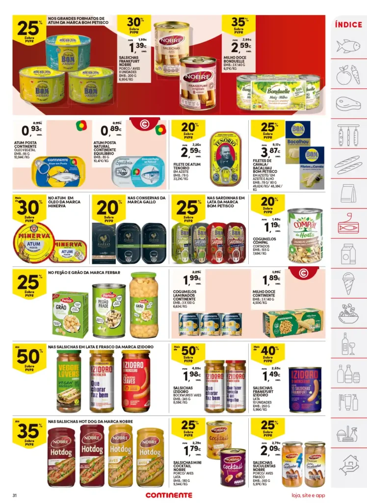 Folheto Continente 18 a 24 de Março de 2025 - Página 31