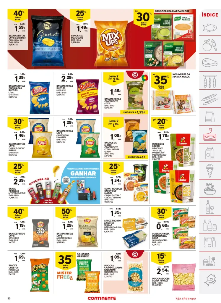 Folheto Continente 18 a 24 de Março de 2025 - Página 33