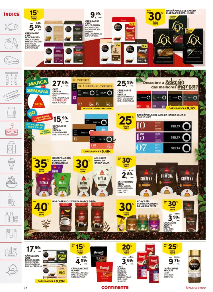 Folheto Continente 18 a 24 de Março de 2025 - Página 34