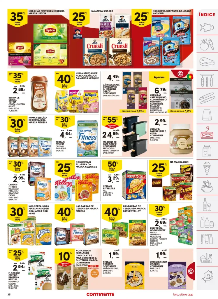 Folheto Continente 18 a 24 de Março de 2025 - Página 35