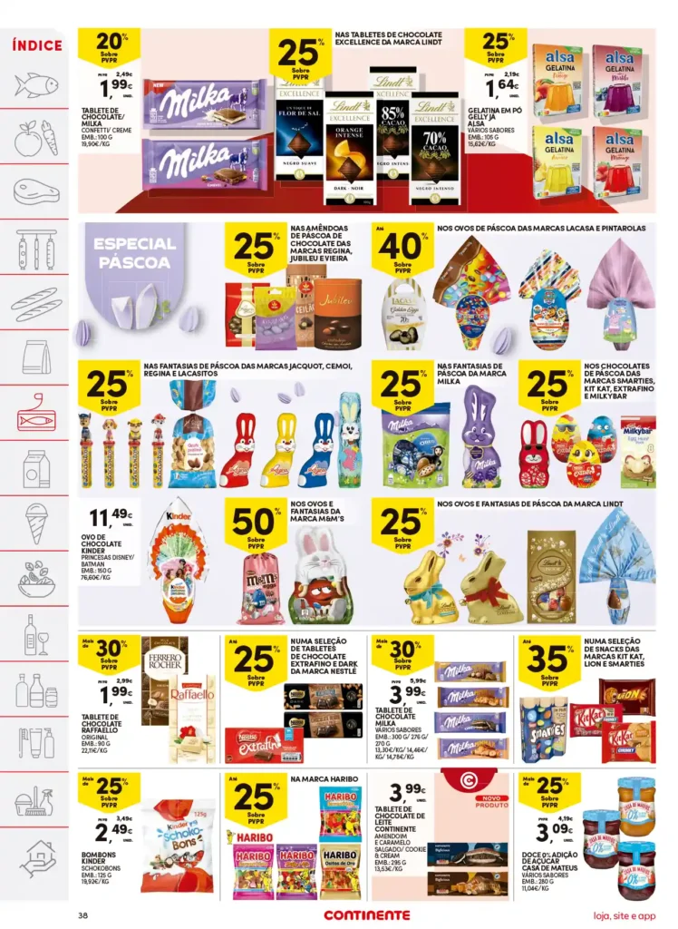 Folheto Continente 18 a 24 de Março de 2025 - Página 38