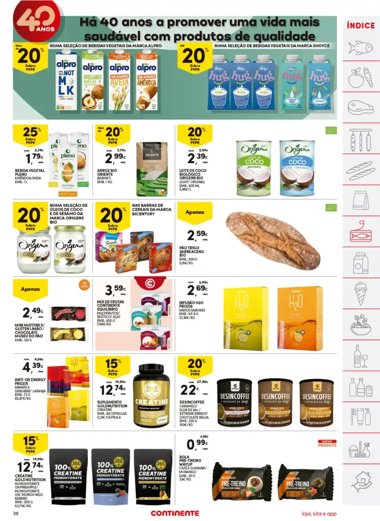 Folheto Continente 18 a 24 de Março de 2025 - Página 39