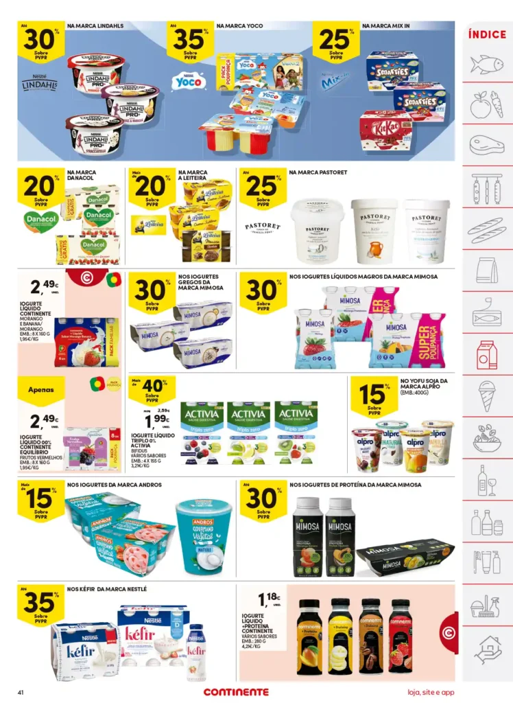 Folheto Continente 18 a 24 de Março de 2025 - Página 41