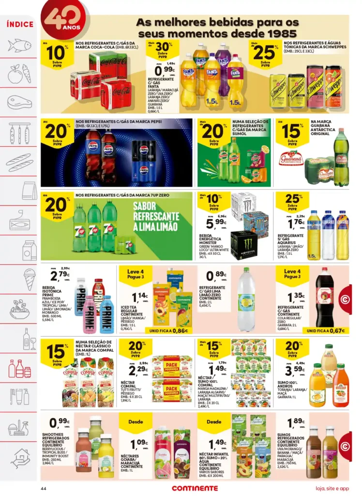 Folheto Continente 18 a 24 de Março de 2025 - Página 44