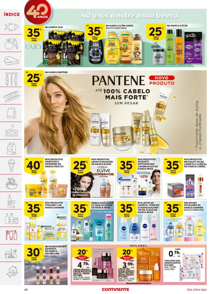 Folheto Continente 18 a 24 de Março de 2025 - Página 48